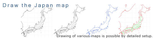 Draw the Japan blank outline MAP